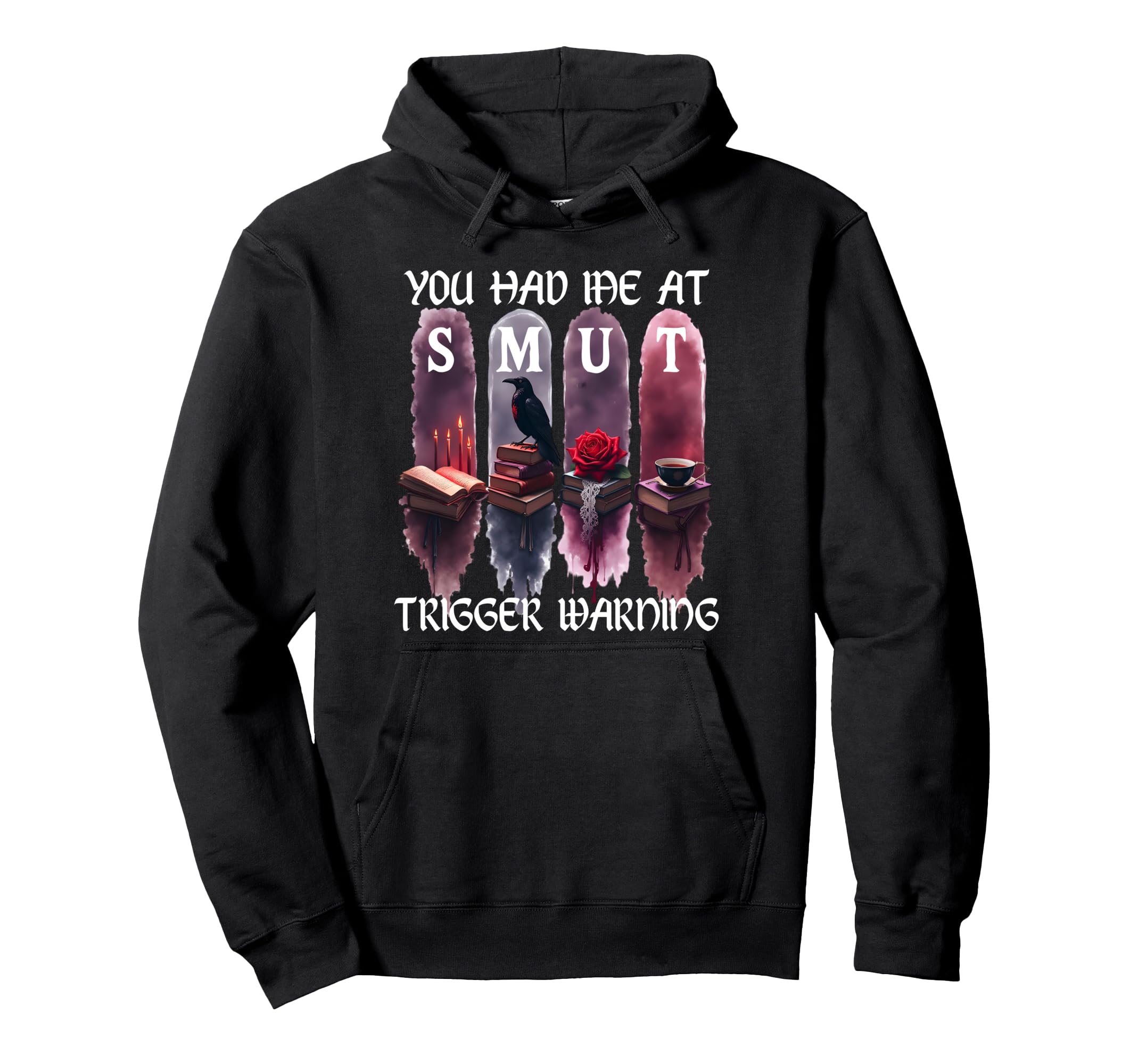 You Had Me Trigger Warning Dark Hoodie - Custom Art Print Men Women - T-Shirt, Sweatshirt, Hoodie
