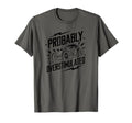 Probably Overstimulated Car T-Shirt - Minimalist Print Unisex - T-Shirt, Sweatshirt, Hoodie
