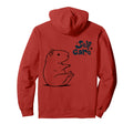 Self Care Sitting Capybara Lover Art Hoodie - Trendy Graphic for Adults - T-Shirt, Sweatshirt, Hoodie