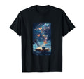 Magical Book Floral Coffee Books T-Shirt - Streetwear Style Men Women - T-Shirt, Sweatshirt, Hoodie