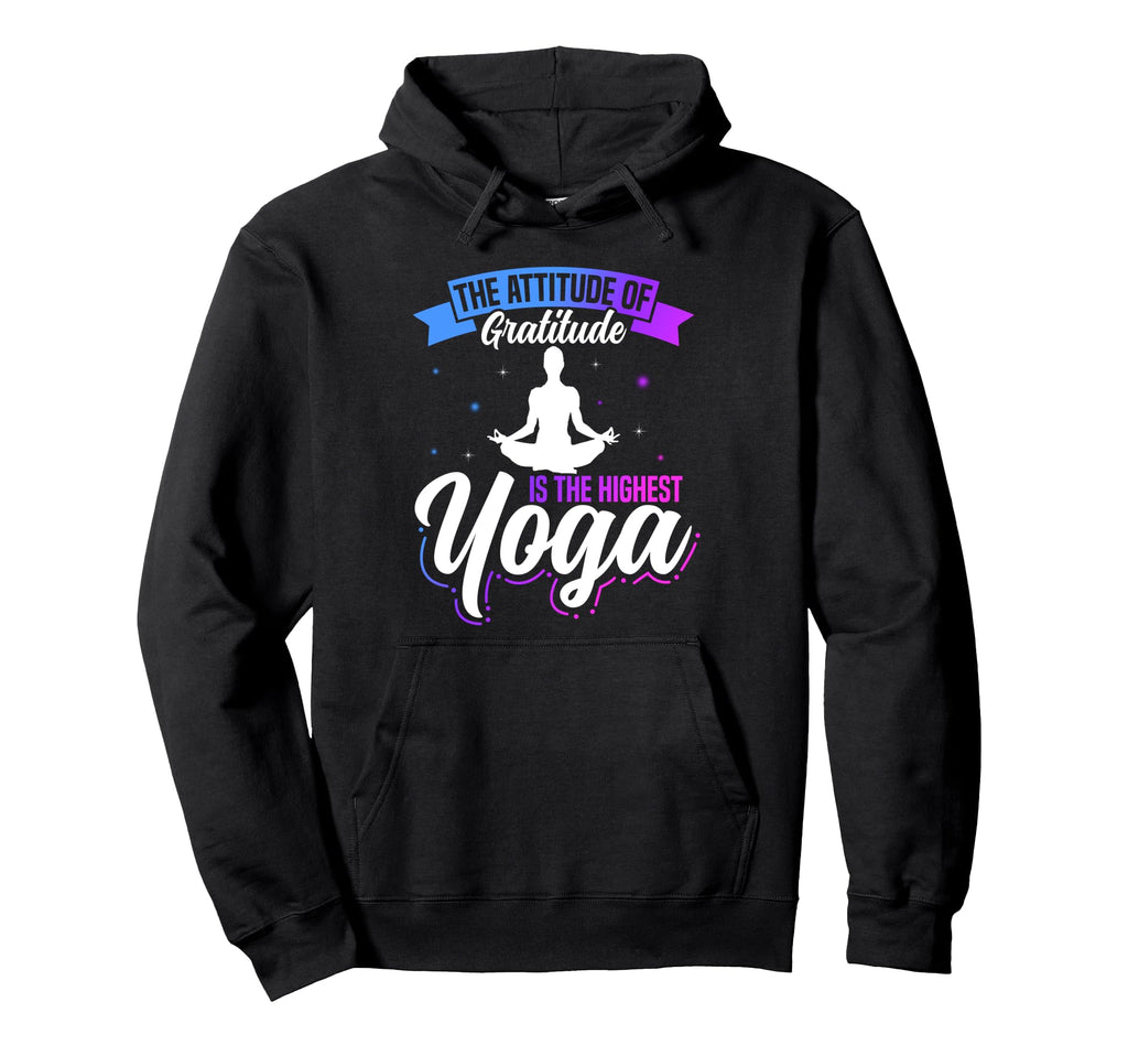 Yoga Mindfulness And Gratitude Hoodie - Aesthetic Graphic for Adults - T-Shirt, Sweatshirt, Hoodie