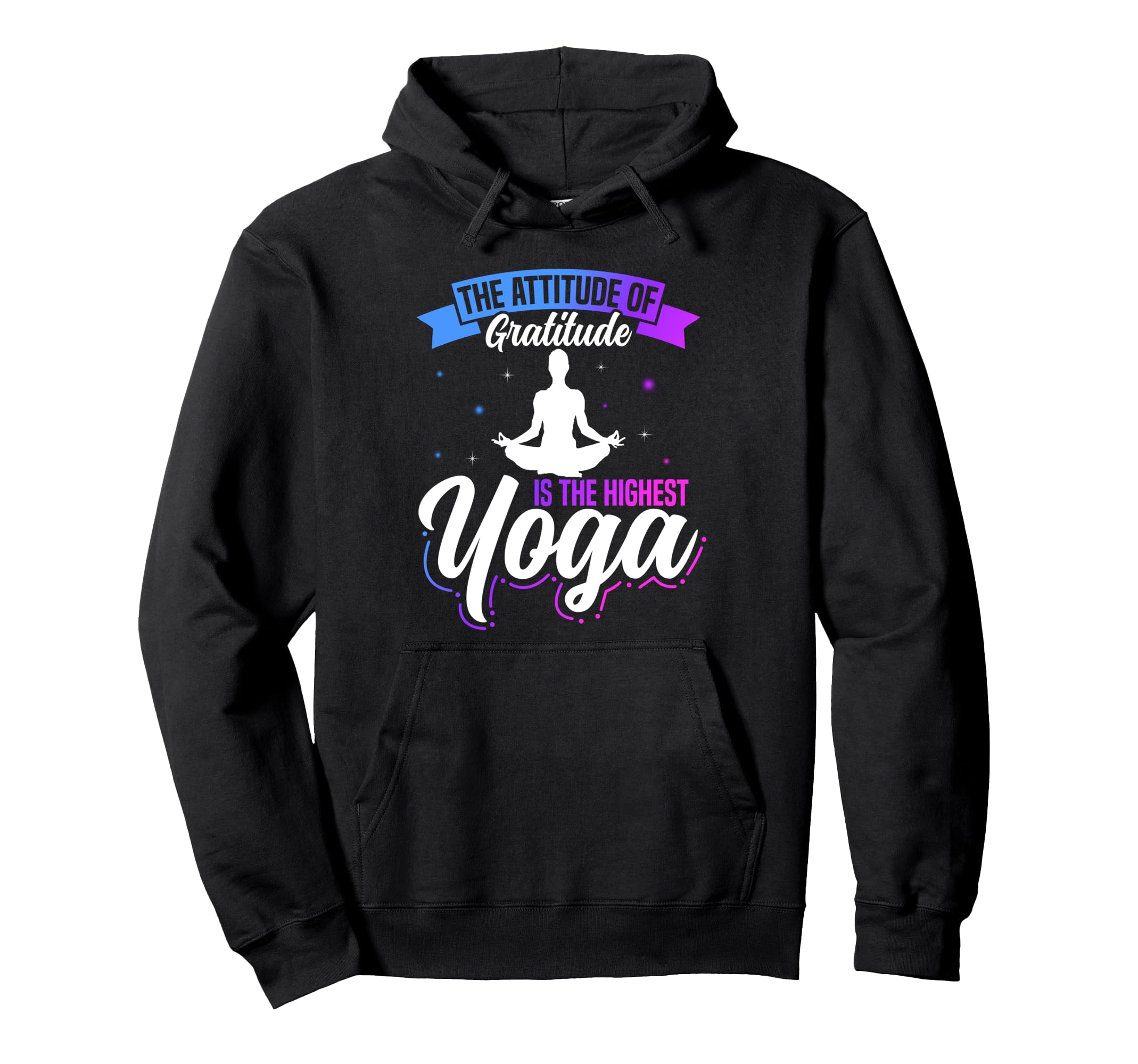 Yoga Mindfulness And Gratitude Hoodie - Aesthetic Graphic for Adults - T-Shirt, Sweatshirt, Hoodie