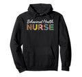 Behavioral Health Nurse Leopard Pattern Hoodie - Unique Graphic Unisex - T-Shirt, Sweatshirt, Hoodie