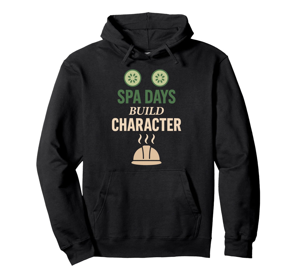 Self Care Dad Spa Day Mens Wellness Relaxed Hoodie - Unique Graphic Unisex - T-Shirt, Sweatshirt, Hoodie
