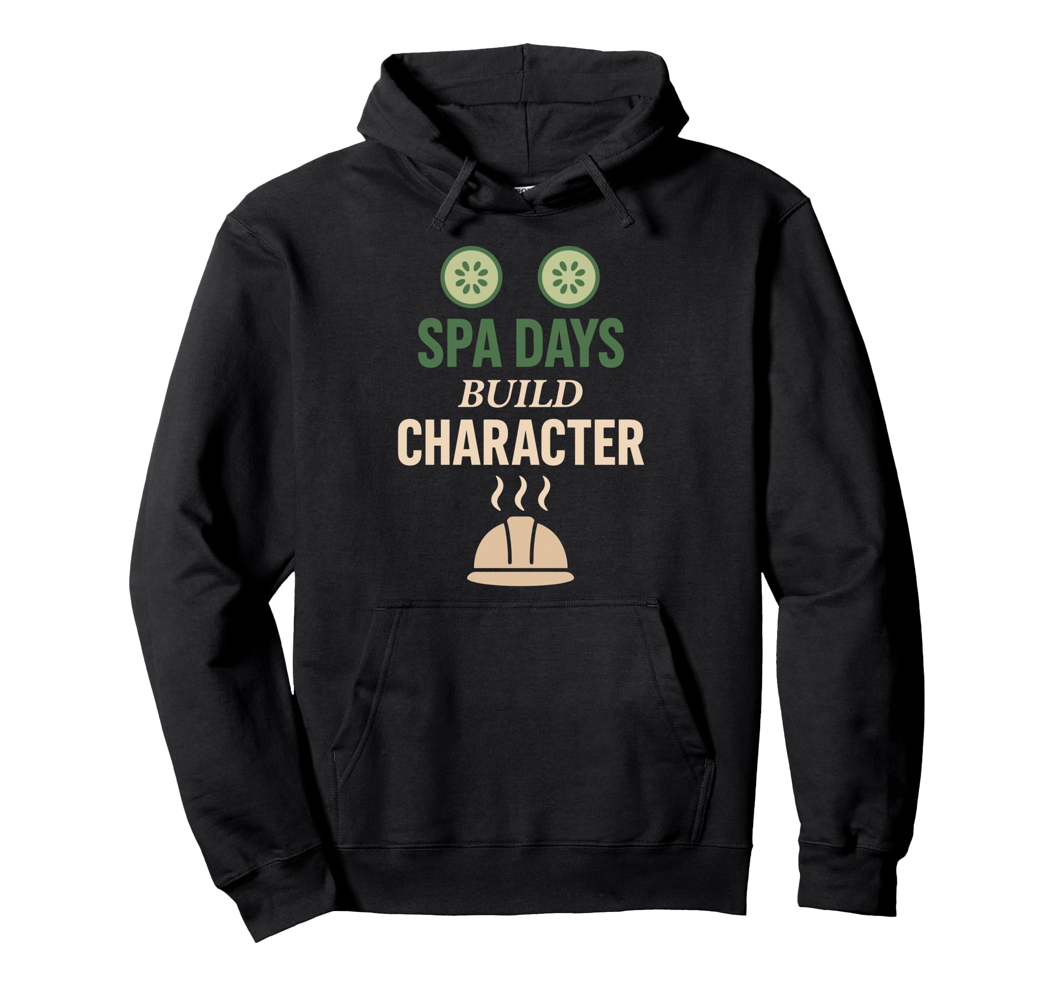 Self Care Dad Spa Day Mens Wellness Relaxed Hoodie - Unique Graphic Unisex - T-Shirt, Sweatshirt, Hoodie