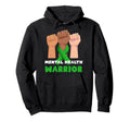 Mental Health Awareness Green Ribbon Mental Hoodie - Trendy Graphic Unisex - T-Shirt, Sweatshirt, Hoodie