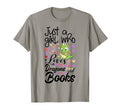 Librarian Gift Just Who Loves Dragons T-Shirt - Graphic Print Men Women - T-Shirt, Sweatshirt, Hoodie