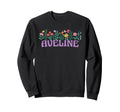Wildflower Floral Aveline First Name Sweatshirt - Graphic Print Unisex - T-Shirt, Sweatshirt, Hoodie