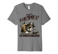 Funny Hold Partner Im Overstimulated T-Shirt - Minimalist Print Unisex - T-Shirt, Sweatshirt, Hoodie