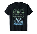 Just Sword And Paperback Fantasy T-Shirt - Fun Novelty Design Men Women - T-Shirt, Sweatshirt, Hoodie