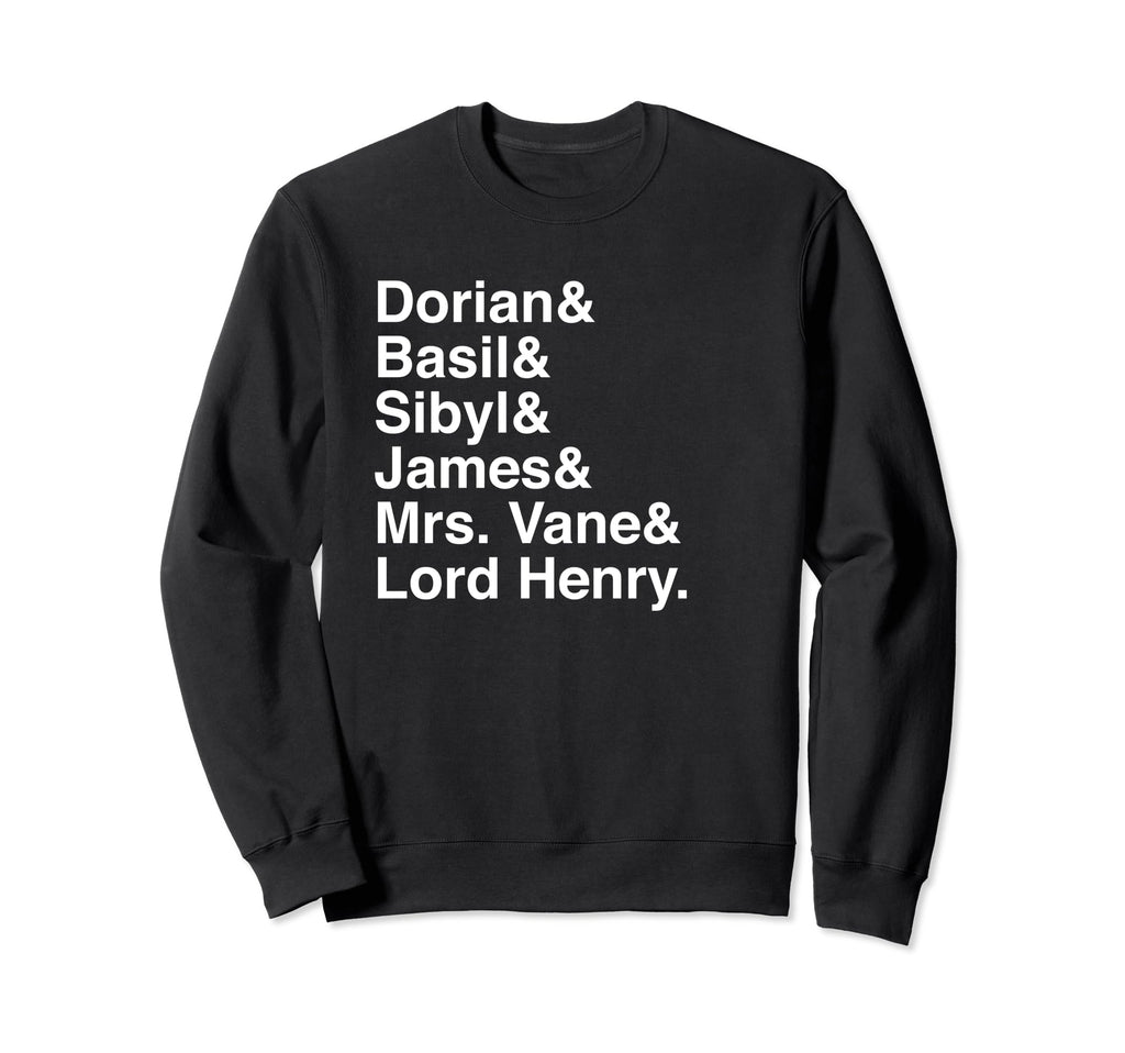 Picture Dorian Gray Character List Sweatshirt - Trendy Graphic Unisex - T-Shirt, Sweatshirt, Hoodie