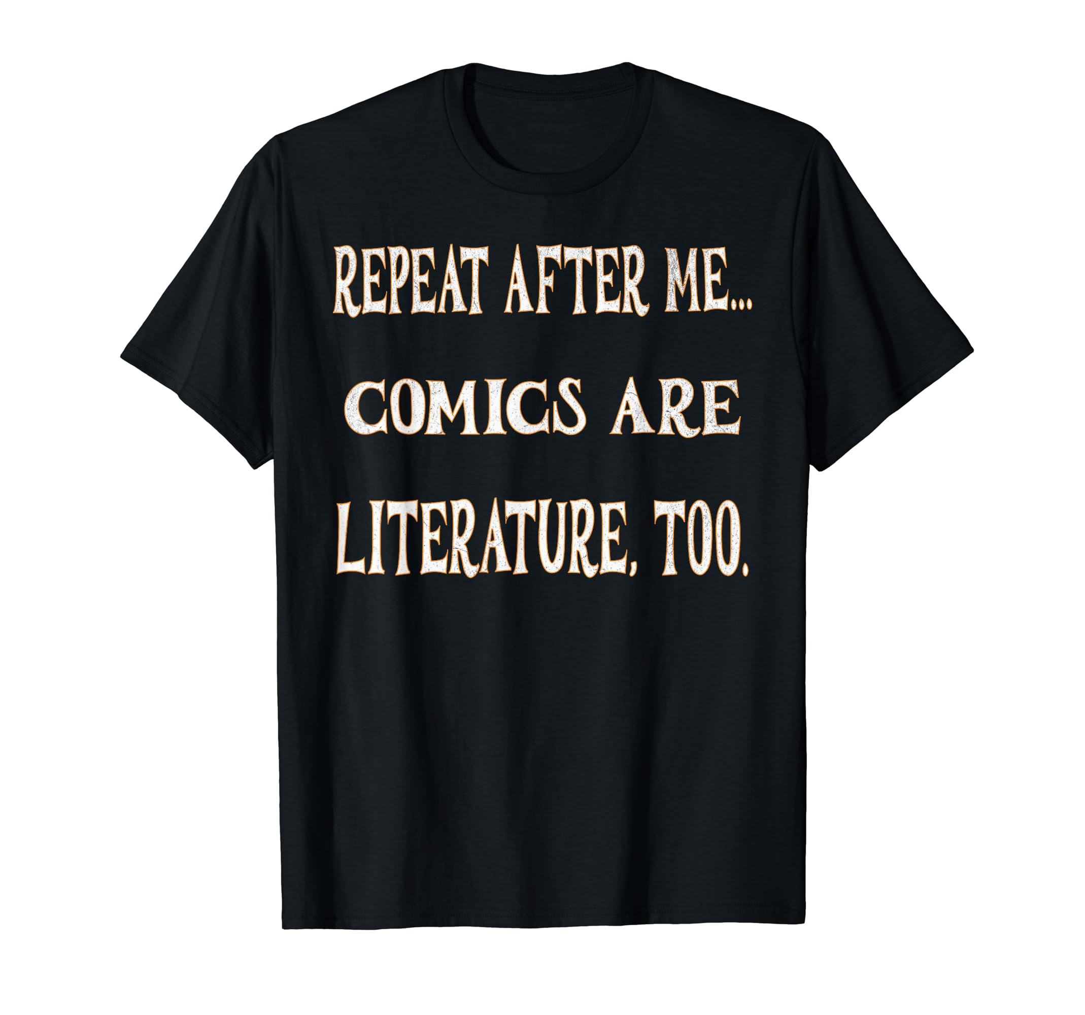 Comic Books Unleashed Literature Advocacy T-Shirt - Minimalist Print Unisex - T-Shirt, Sweatshirt, Hoodie