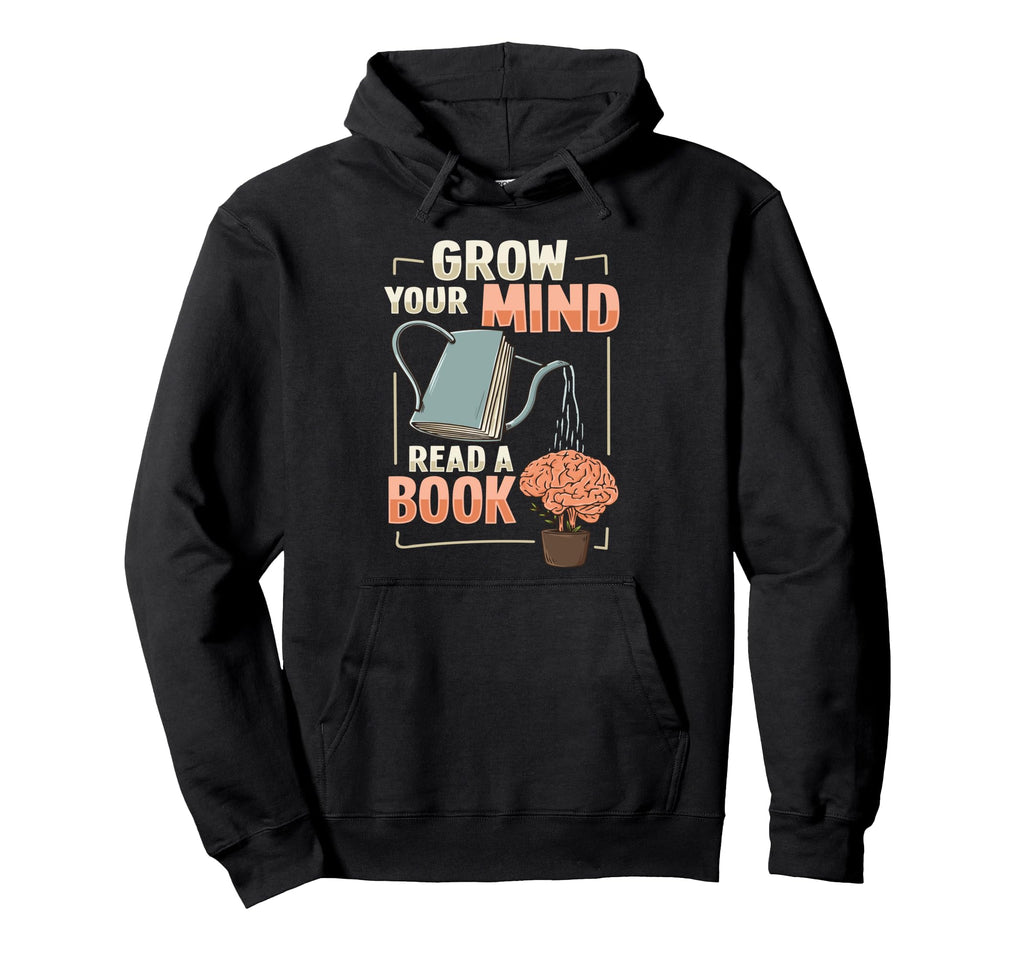 Reading Book Nerd Designs Hoodie - Casual Everyday Wear for Adults - T-Shirt, Sweatshirt, Hoodie
