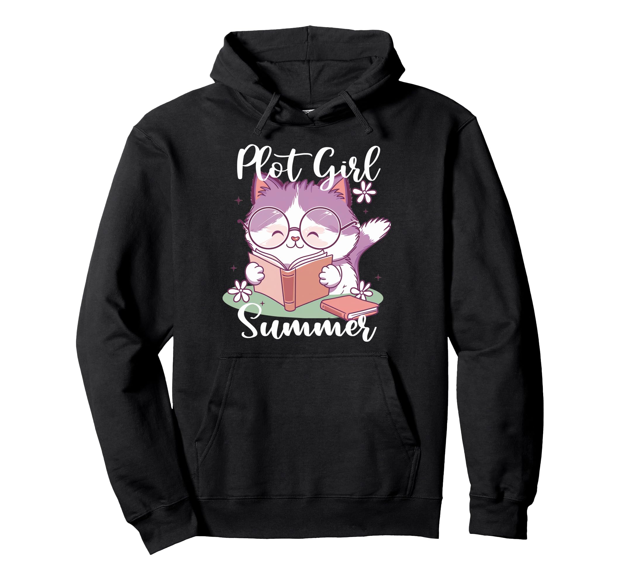 Book Lover Plot Summer Books Iced Coffee Hoodie - Unique Graphic Unisex - T-Shirt, Sweatshirt, Hoodie