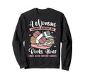 Cannot Survive Books Alone She Sweatshirt - Custom Art Print Men Women - T-Shirt, Sweatshirt, Hoodie