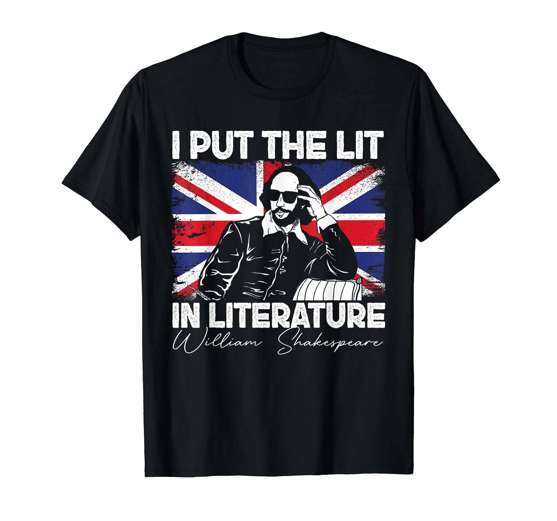 I Put Lit Literature Funny William T-Shirt - Novelty Apparel for Adults - T-Shirt, Sweatshirt, Hoodie