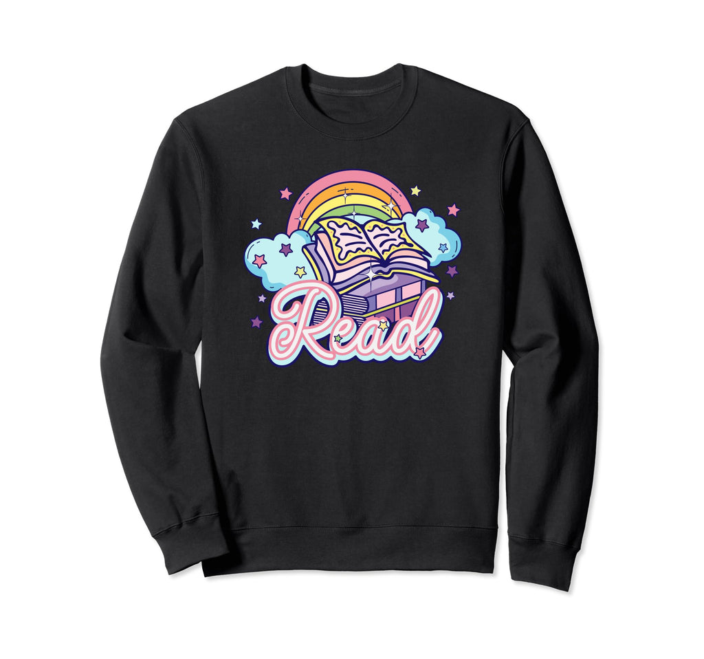 Read Teacher Librarian Book Lover Sweatshirt - Custom Art Print for Adults - T-Shirt, Sweatshirt, Hoodie