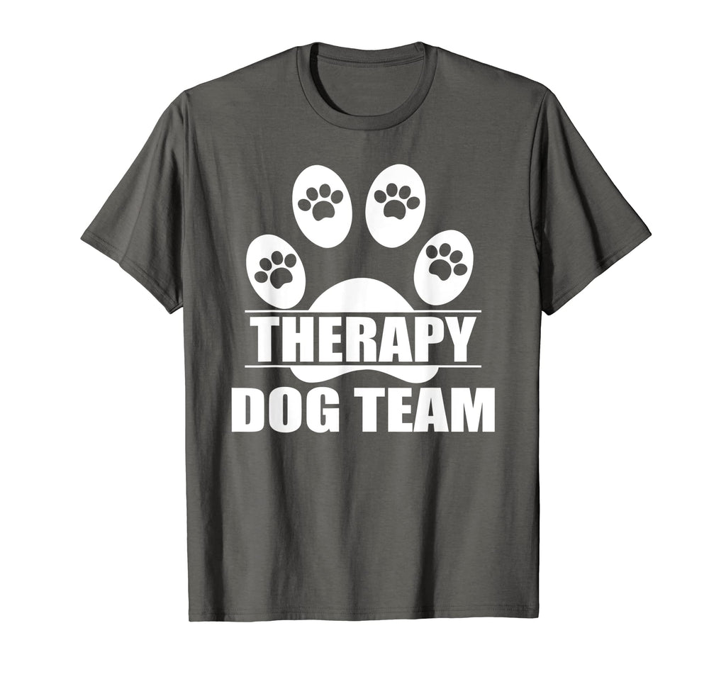 Therapy Dog Team Group Animal Assisted T-Shirt - Unique Graphic Unisex - T-Shirt, Sweatshirt, Hoodie