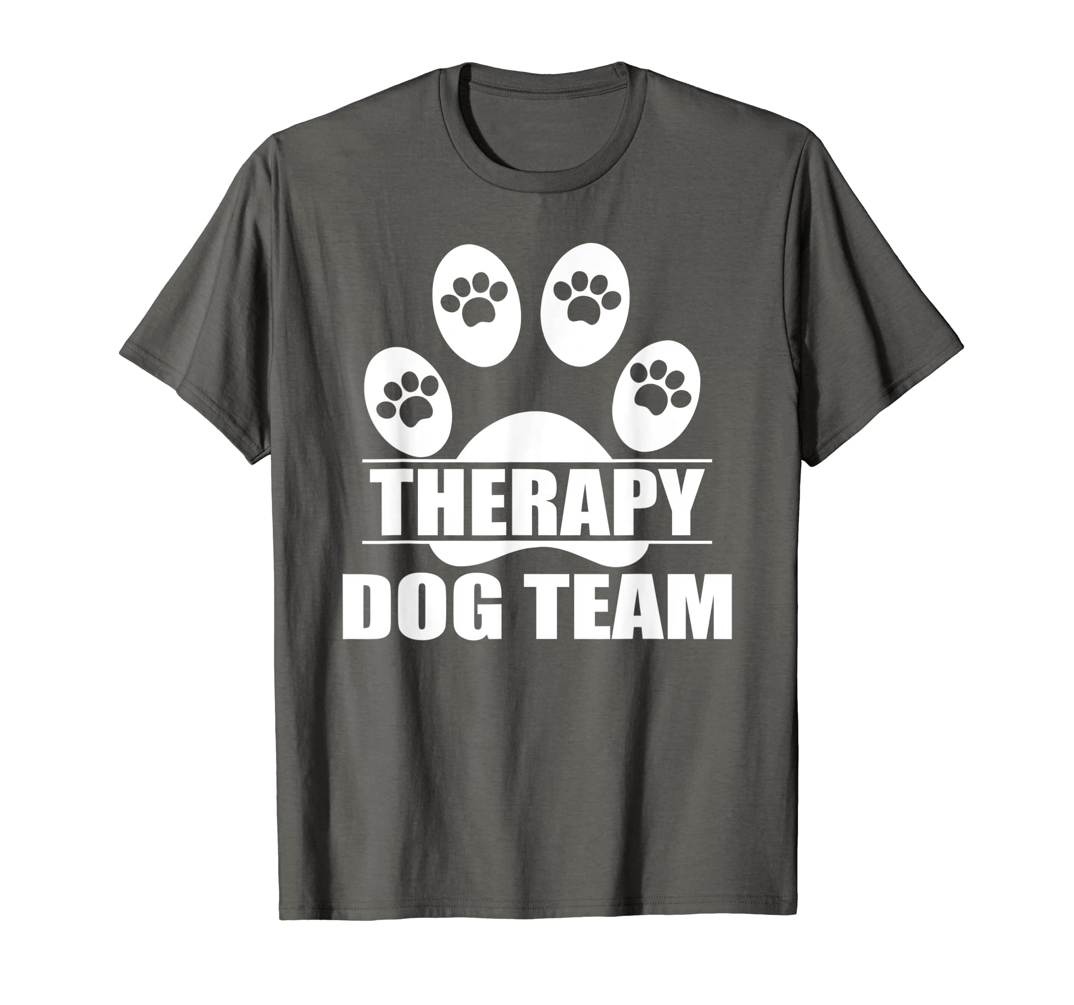 Therapy Dog Team Group Animal Assisted T-Shirt - Unique Graphic Unisex - T-Shirt, Sweatshirt, Hoodie