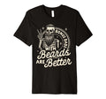 Bearded Dad Step Dad Bonus Dads Beards T-Shirt - Trendy Graphic Men Women - T-Shirt, Sweatshirt, Hoodie