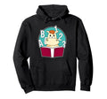 Horse Nerd Book Glasses Hoodie - Trendy Graphic for Adults - T-Shirt, Sweatshirt, Hoodie