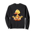 Meditation Duck Yoga Pose Relaxing Sweatshirt - Trendy Graphic for Adults - T-Shirt, Sweatshirt, Hoodie