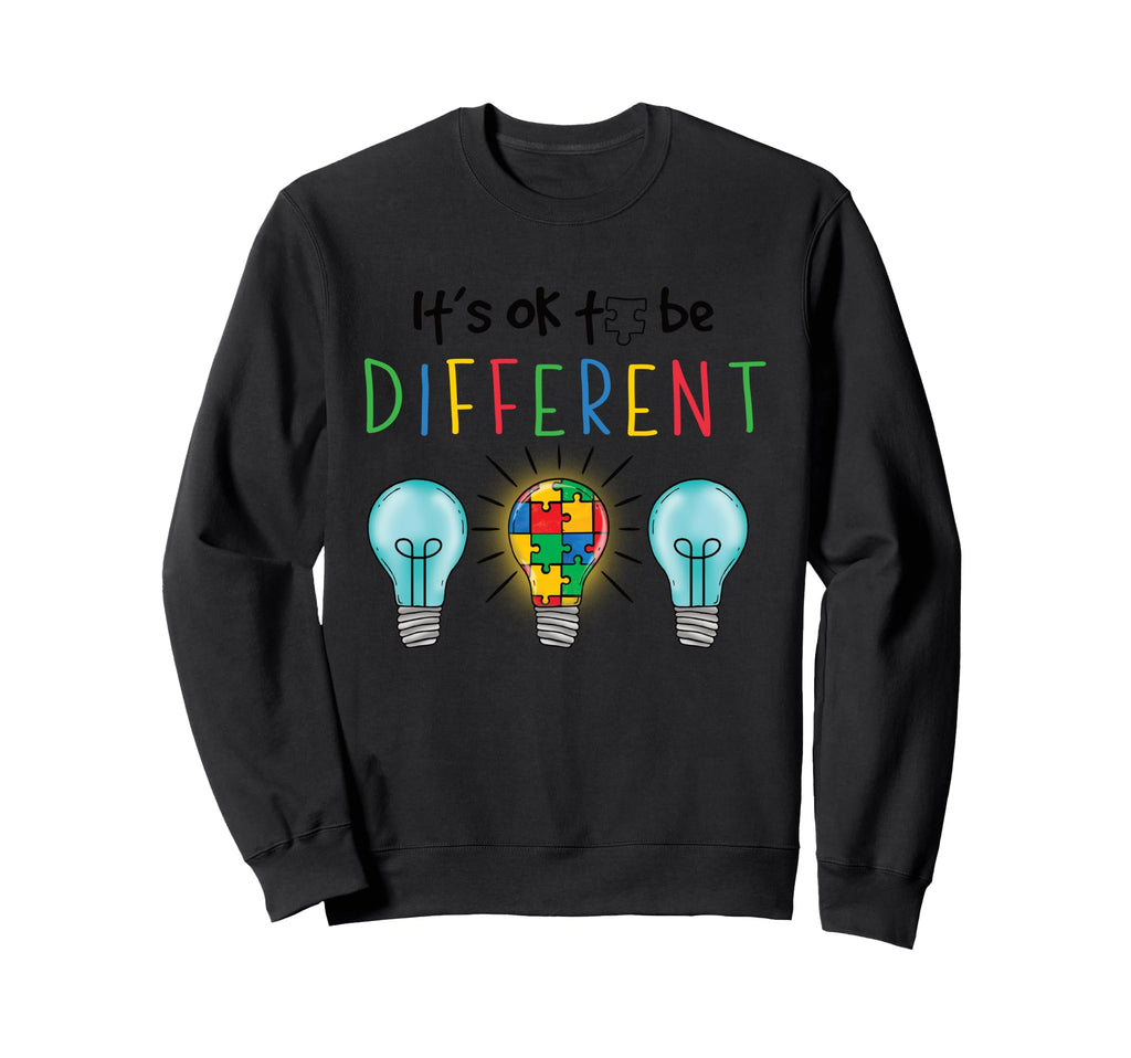 Neurodiversity Brain Autism Sweatshirt - Minimalist Print Men Women - T-Shirt, Sweatshirt, Hoodie