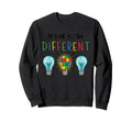 Neurodiversity Brain Autism Sweatshirt - Minimalist Print Men Women - T-Shirt, Sweatshirt, Hoodie