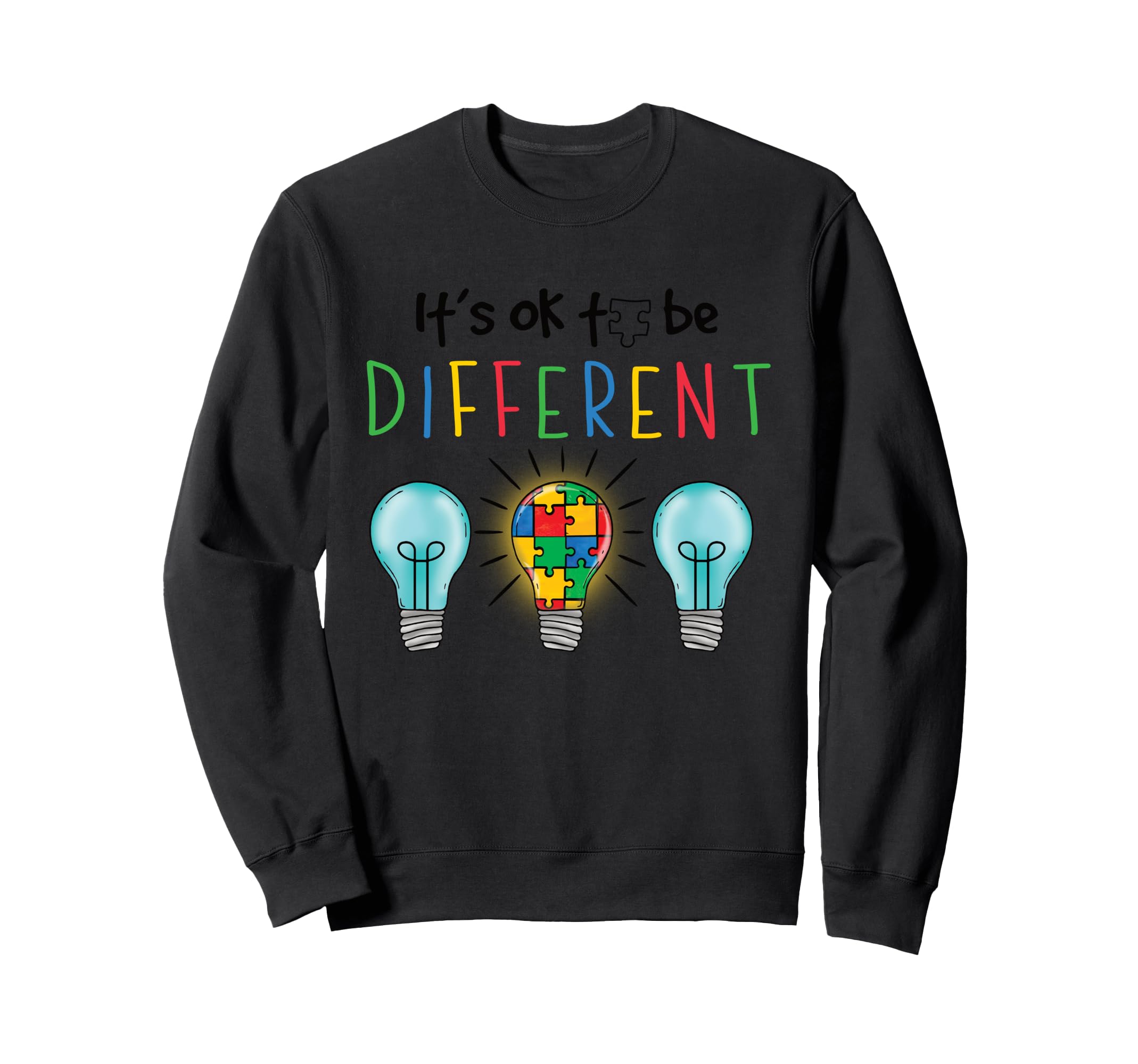 Neurodiversity Brain Autism Sweatshirt - Minimalist Print Men Women - T-Shirt, Sweatshirt, Hoodie
