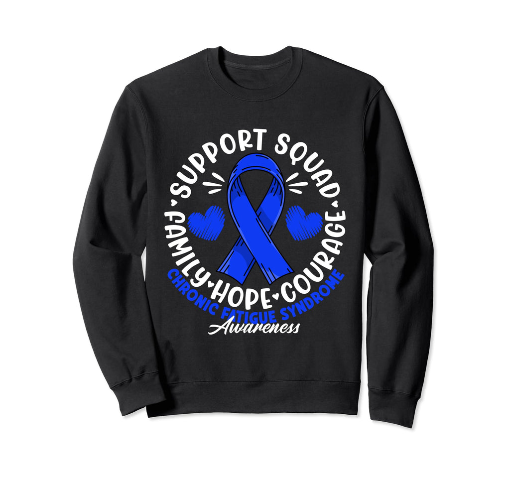 Support Awareness Squad I Me Cfs Sweatshirt - Trendy Graphic Men Women - T-Shirt, Sweatshirt, Hoodie