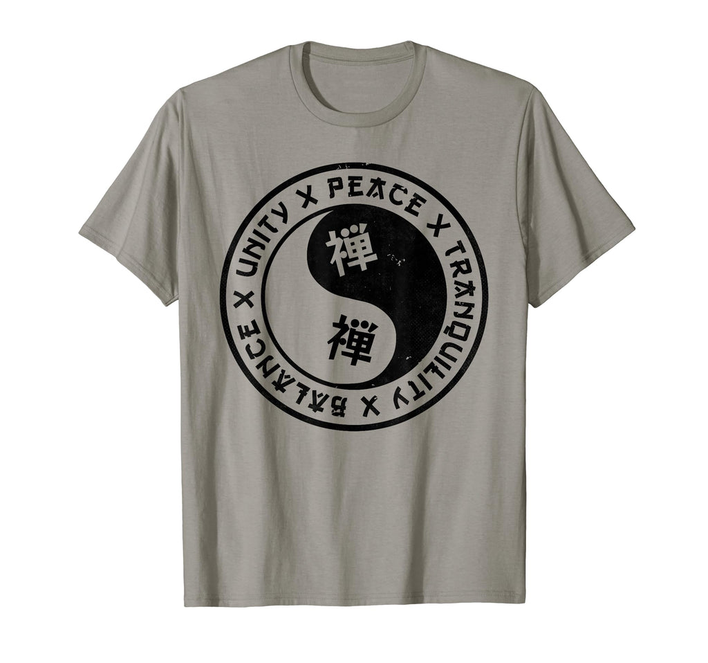 Yin Yang Balance Unity Peace T-Shirt - Custom Art Print Men Women - T-Shirt, Sweatshirt, Hoodie