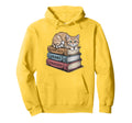 Fantasy Drama Tragedy Cat Book Lover Hoodie - Streetwear Style Men Women - T-Shirt, Sweatshirt, Hoodie