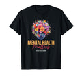 Mental Health Awareness Month End Stigma T-Shirt - Minimalist Print Unisex - T-Shirt, Sweatshirt, Hoodie