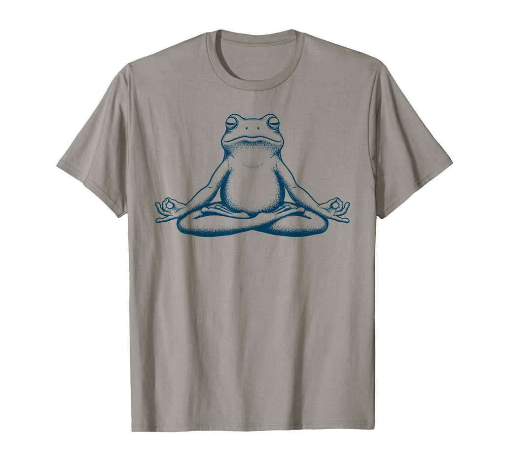Funny Frog Yoga Meditation Meme Yoga Lovers T-Shirt - Trendy Graphic Unisex - T-Shirt, Sweatshirt, Hoodie