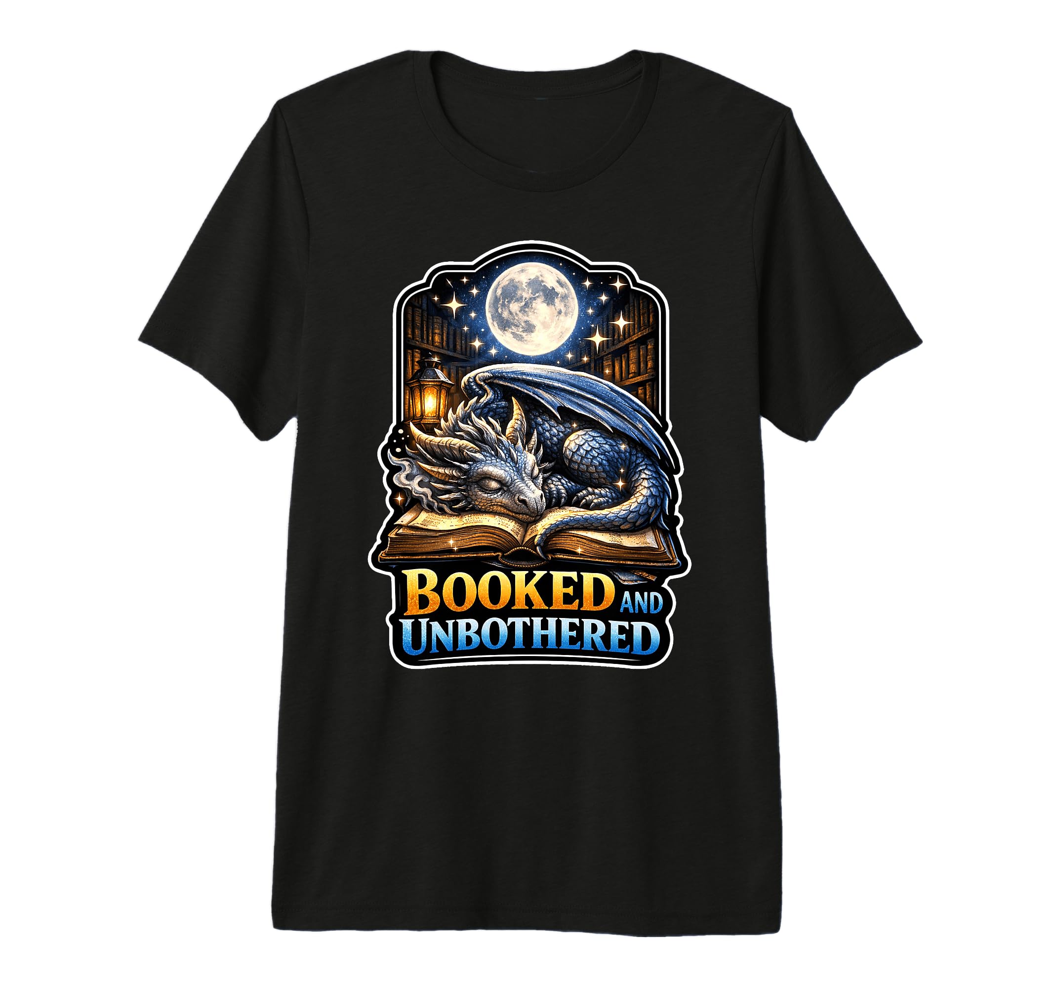 Booked And Unbothered Fantasy T-Shirt - Casual Everyday Wear for Adults - T-Shirt, Sweatshirt, Hoodie