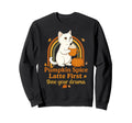 Funny Fall Cat Pumpkin Spice Latte Sweatshirt - Graphic Print for Adults - T-Shirt, Sweatshirt, Hoodie