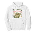 Funny Wellness Vibes Aesthetic Tea Hoodie - Minimalist Print for Adults - T-Shirt, Sweatshirt, Hoodie