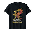 Imaginative Easily Distracted Dragons T-Shirt - Graphic Print Men Women - T-Shirt, Sweatshirt, Hoodie