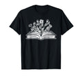 Books Flowers Library Bibliophile T-Shirt - Streetwear Style Men Women - T-Shirt, Sweatshirt, Hoodie