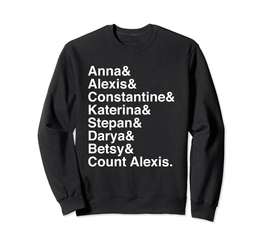 Anna Karenina Character List Leo Sweatshirt - Custom Art Print Unisex - T-Shirt, Sweatshirt, Hoodie