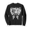 Anti Social Butterfly Y2K Introvert Club Sweatshirt - Graphic Print Unisex - T-Shirt, Sweatshirt, Hoodie