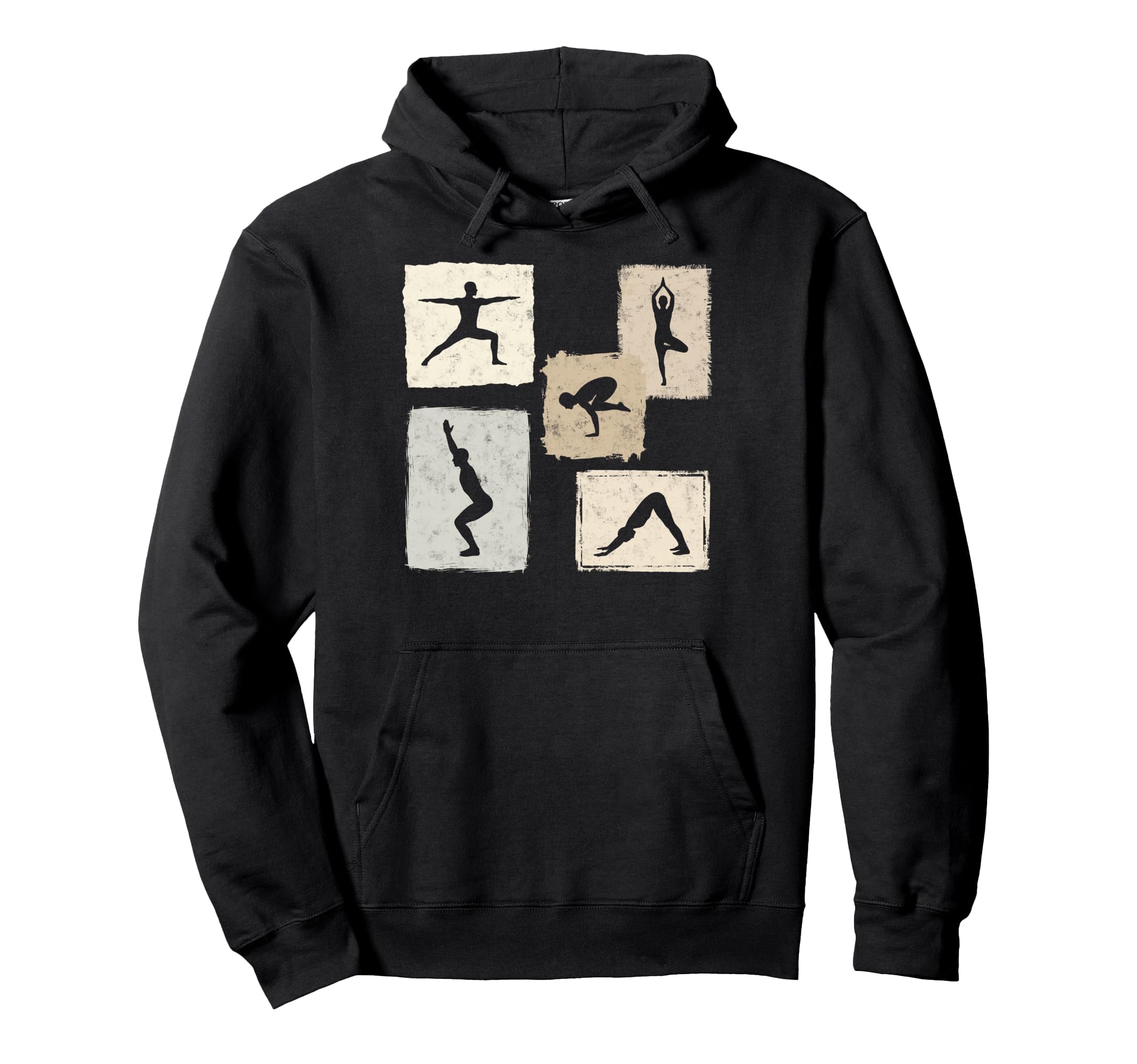 Yoga Pose Meditation Mandala Chakras Namaste Hoodie - Graphic Print Unisex - T-Shirt, Sweatshirt, Hoodie