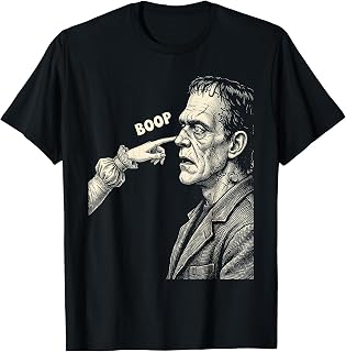 Funny Frankenstein Boop T-Shirt Unisex T-shirt, Sweatshirt, Hoodie, Long Sleeve Tee - T-Shirt, Sweatshirt, Hoodie