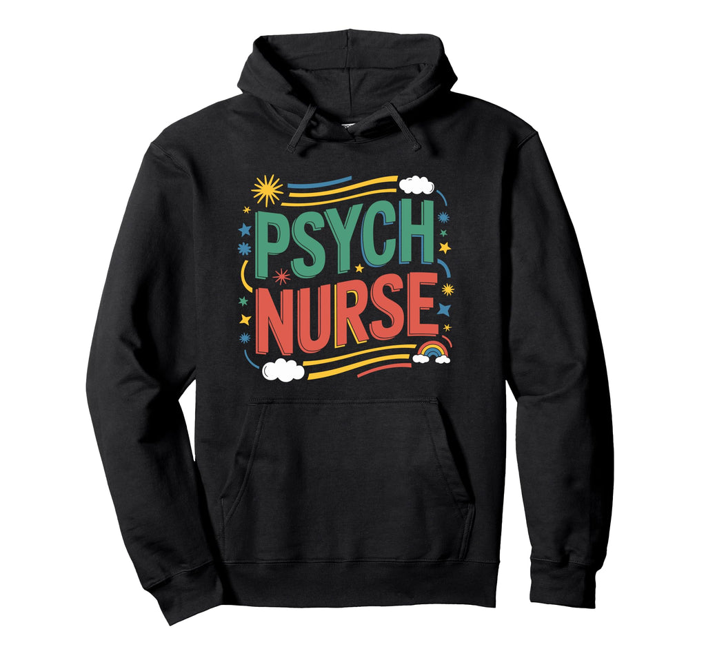 Pmnhp Psychiatric Nurse Psych Nurse Hoodie - Novelty Apparel Men Women - T-Shirt, Sweatshirt, Hoodie