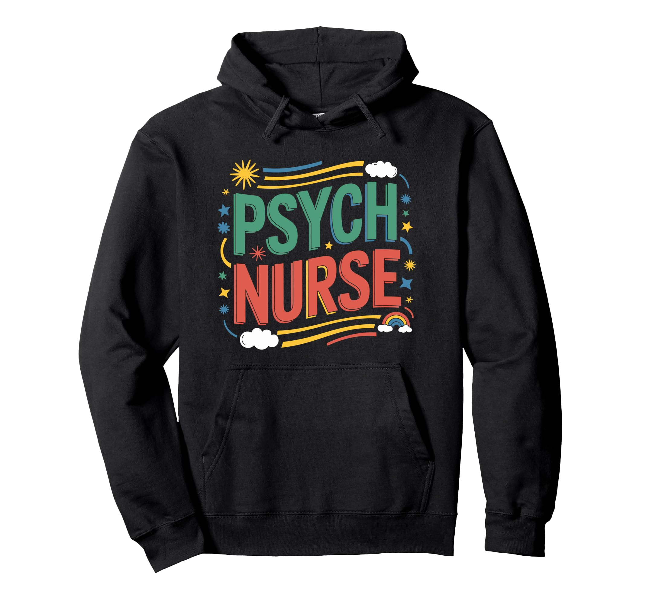 Pmnhp Psychiatric Nurse Psych Nurse Hoodie - Novelty Apparel Men Women - T-Shirt, Sweatshirt, Hoodie