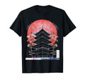 Japanese Pagoda Lantern Meditation T-Shirt - Aesthetic Graphic for Adults - T-Shirt, Sweatshirt, Hoodie