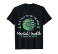 Its Okay Not To Be Okay Ribbon Mental T-Shirt - Graphic Print for Adults - T-Shirt, Sweatshirt, Hoodie