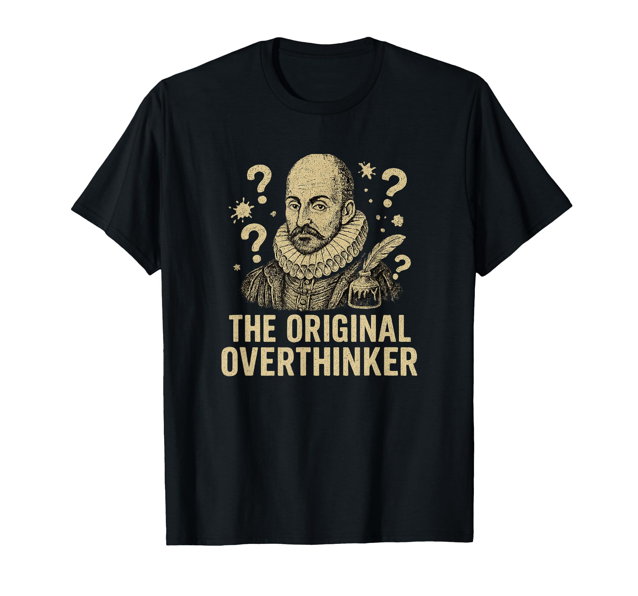 Original Overthinker Philosopher T-Shirt - Casual Everyday Wear Men Women - T-Shirt, Sweatshirt, Hoodie