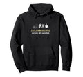 Cats Books And Coffee Are My Life Hoodie - Aesthetic Graphic Unisex - T-Shirt, Sweatshirt, Hoodie