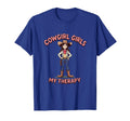 Cowgirl My Therapy Western Ranch T-Shirt - Unique Graphic for Adults - T-Shirt, Sweatshirt, Hoodie